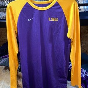 Youth Large Nike DriFit LSU top